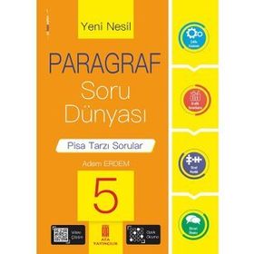 Kitap 5. Sınıf Paragraf Yeni Nesil Soru Dünyası