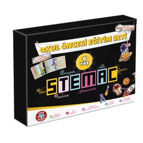 Kitap 5 Yaş Çocuk Akademi Okul Öncesi Stemac Eğitim Seti