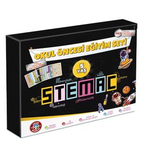 Kitap 5 Yaş Çocuk Akademi Okul Öncesi Stemac Eğitim Seti