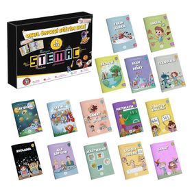 Kitap 5 Yaş Çocuk Akademi Okul Öncesi Stemac Eğitim Seti
