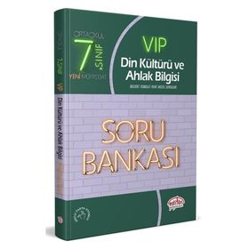 Kitap 7. Sınıf VIP Din Kültürü Ve Ahlak Bilgisi Soru Bankası Yeni-Editör Yayınları