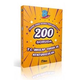 Kitap 8. Sınıf T.C İnkılap Tarihi ve Atatürkçülük 200 Soru Bankası