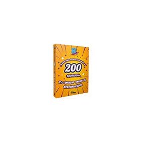 Kitap 8. Sınıf T.C İnkılap Tarihi ve Atatürkçülük 200 Soru Bankası