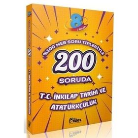 Kitap 8. Sınıf T.C İnkılap Tarihi ve Atatürkçülük 200 Soru Bankası
