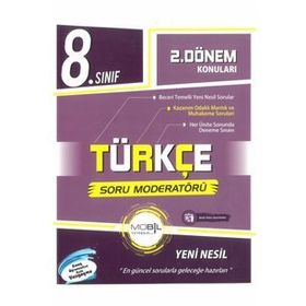 Kitap 8. Sınıf Türkçe 2. Dönem Soru Moderatörü