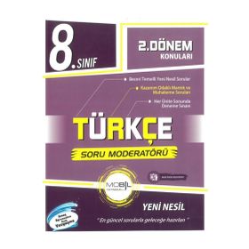 Kitap 8. Sınıf Türkçe 2. Dönem Soru Moderatörü