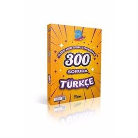 Kitap 8. Sınıf Türkçe 300 Soruda Soru Bankası