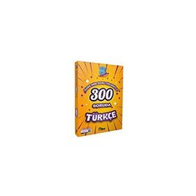 Kitap 8. Sınıf Türkçe 300 Soruda Soru Bankası