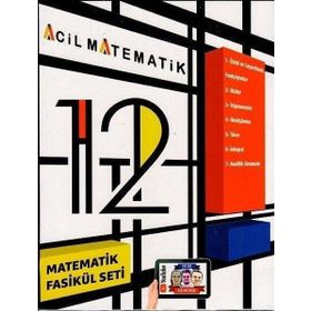Kitap Acil Yayınları 2022 12. Sınıf Matematik Fasikül Set