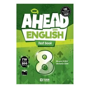Kitap Ahead With English 8 Test Booklet-Teamelt Yayınları