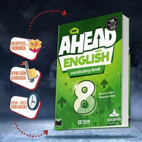 Kitap Ahead With English 8 Vocabulary Book-Teamelt Yayınları