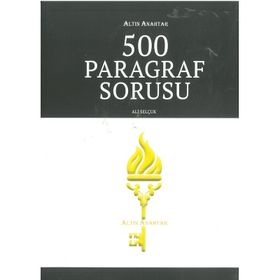 Kitap Altın Anahtar 500 Paragraf Sorusu Kitabı