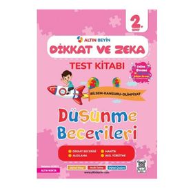 Kitap Altın Nokta Yayınları 2. Sınıf Altın Beyin Dikkat ve Zeka Kitabı