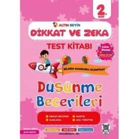 Kitap Altın Nokta Yayınları 2. Sınıf Altın Beyin Dikkat ve Zeka Kitabı