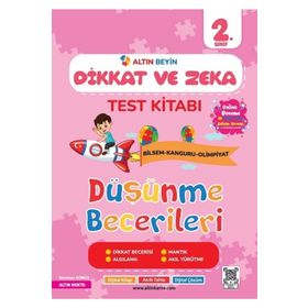 Kitap Altın Nokta Yayınları 2. Sınıf Altın Beyin Dikkat ve Zeka Kitabı