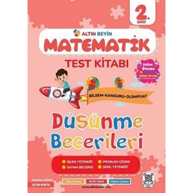 Kitap Altın Nokta Yayınları 2. Sınıf Altın Beyin Matematik Test Kitabı