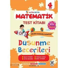 Kitap Altın Nokta Yayınları 4. Sınıf Altın Beyin Matematik Test Kitabı