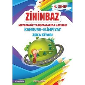Kitap Altın Nokta Yayınları 4.sınıf Zihinbaz Matematik Yarışmalarına Hazırlık