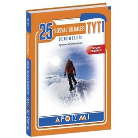 Kitap Apotemi Yayınları Tyt Sosyal Bilimler 25'li Deneme