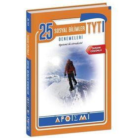 Kitap Apotemi Yayınları Tyt Sosyal Bilimler 25'li Deneme