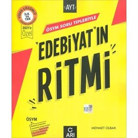 Kitap Arı Yayıncılık Yks Ayt Edebiyatın Ritmi Çözümlü Soru Bankası