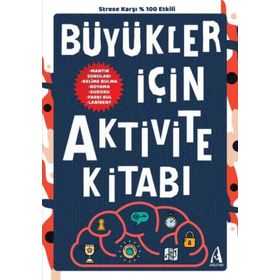 Kitap Arunas Yayıncılık Büyükler için Aktivite Kitabı