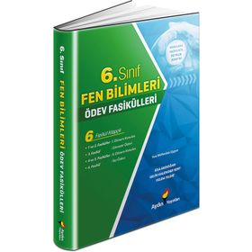 Kitap Aydın Yayınları Ortaokul 6 Fen Bilimleri Ödev Fasikülleri