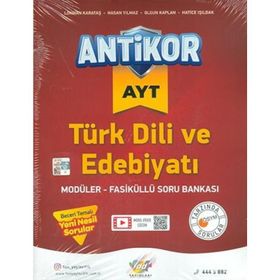 Kitap AYT Antikor Türk Dili ve Edebiyat Soru Bankası-Fdd Yayınları