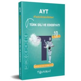 Kitap Ayt Edebiyat Fasikül Anlatım Rehberi 10 Fasikül-Testokul Yayınları
