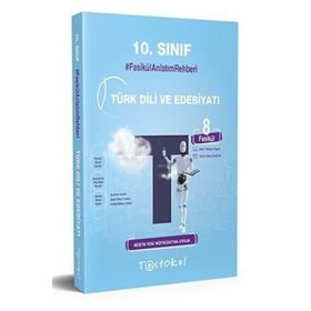 Kitap Ayt Edebiyat Fasikül Anlatım Rehberi 10 Fasikül-Testokul Yayınları