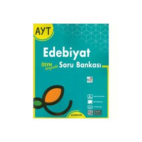Kitap AYT Edebiyat Soru Bankası Yeni-Endemik Yayınları