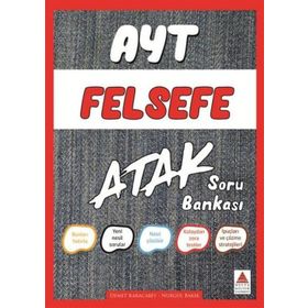 Kitap AYT Felsefe Grubu Atak Soru Bankası Yeni-Delta Kültür Yayınevi