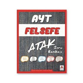 Kitap AYT Felsefe Grubu Atak Soru Bankası Yeni-Delta Kültür Yayınevi