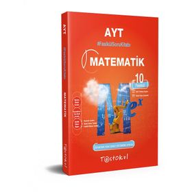 Kitap AYT Matematik Fasikül Soru Kitabı 10 Fasikül-Testokul Yayınları