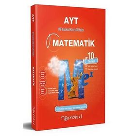 Kitap AYT Matematik Fasikül Soru Kitabı 10 Fasikül-Testokul Yayınları