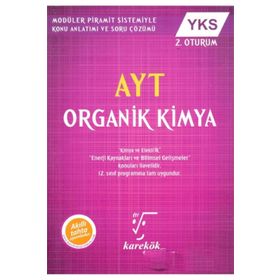 Kitap AYT Organik Kimya YKS 2.Oturum Yeni-Karekök Yayıncılık