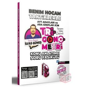 Kitap Benim Hocam Yayınları 2022 Tüm Adaylar İçin Taktiklerle Trigonometri Konu Anlatımlı Soru Fasikülü