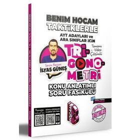 Kitap Benim Hocam Yayınları 2022 Tüm Adaylar İçin Taktiklerle Trigonometri Konu Anlatımlı Soru Fasikülü
