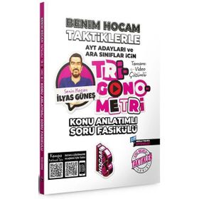 Kitap Benim Hocam Yayınları 2022 Tüm Adaylar İçin Taktiklerle Trigonometri Konu Anlatımlı Soru Fasikülü