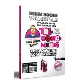 Kitap Benim Hocam Yayınları 2022 Tüm Adaylar İçin Taktiklerle Trigonometri Konu Anlatımlı Soru Fasikülü