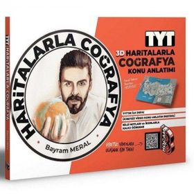 Kitap Benim Hocam Yayınları 2022 TYT 3D Haritalarla Coğrafya Konu Anlatımı