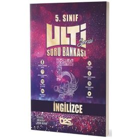 Kitap Bes Yayınları 2022 5. Sınıf İngilizce Ulti Soru Bankası
