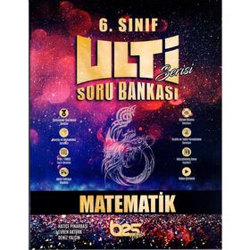 Kitap Bes Yayınları 2022 6. Sınıf Matematik Ulti Soru Bankası