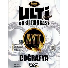 Kitap Bes Yayınları AYT Ulti Serisi Coğrafya Soru Bankası