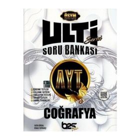 Kitap Bes Yayınları AYT Ulti Serisi Coğrafya Soru Bankası