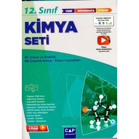 Kitap Çap Yayınları 12. Sınıf Kimya Anadolu Seti