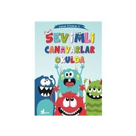 Kitap Çınar Yayınları Sevimli Canavarlar Okulda Canım Kitabım 2
