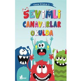 Kitap Çınar Yayınları Sevimli Canavarlar Okulda Canım Kitabım 2