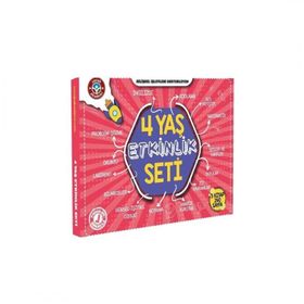 Kitap Çocuk Akademi Bilişsel İşlevleri Destekleyen 4 Yaş Etkinlik Seti