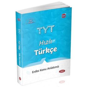Kitap Data TYT Hızlı Türkçe Enfes Konu Anlatımlı Yeni-Data Yayınları